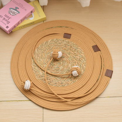 Cat Scratch Pad-Bamboo Weaving