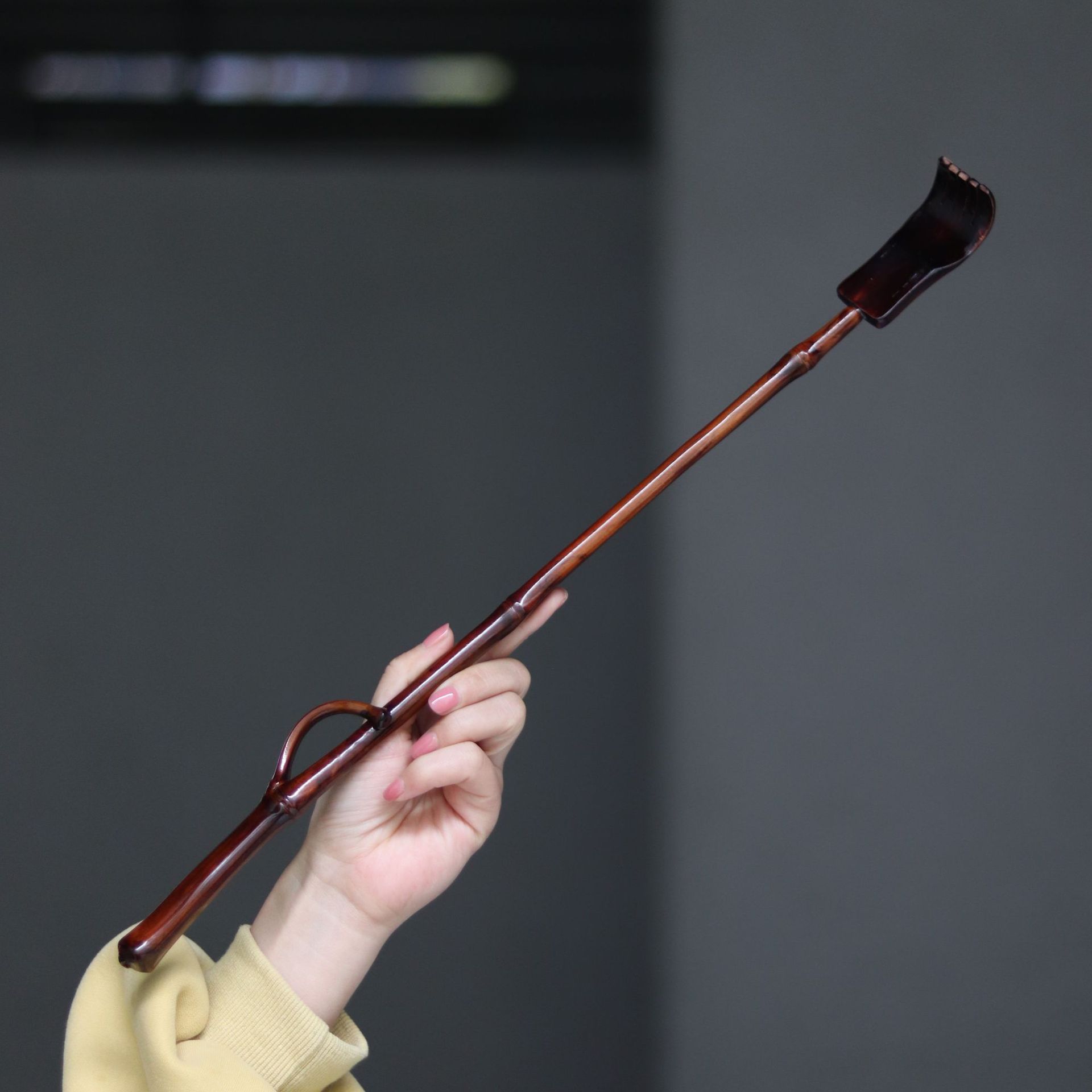 Natural Bamboo Back Scratcher-Bamboo Weaving