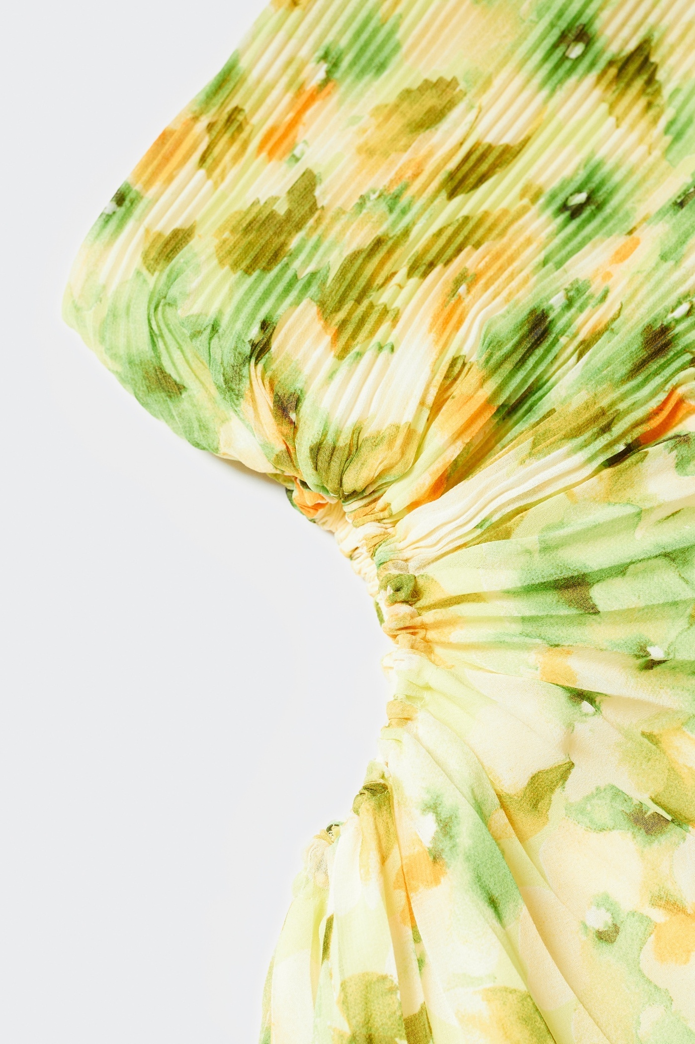 Floral Printed One Shoulder Maxi Dress