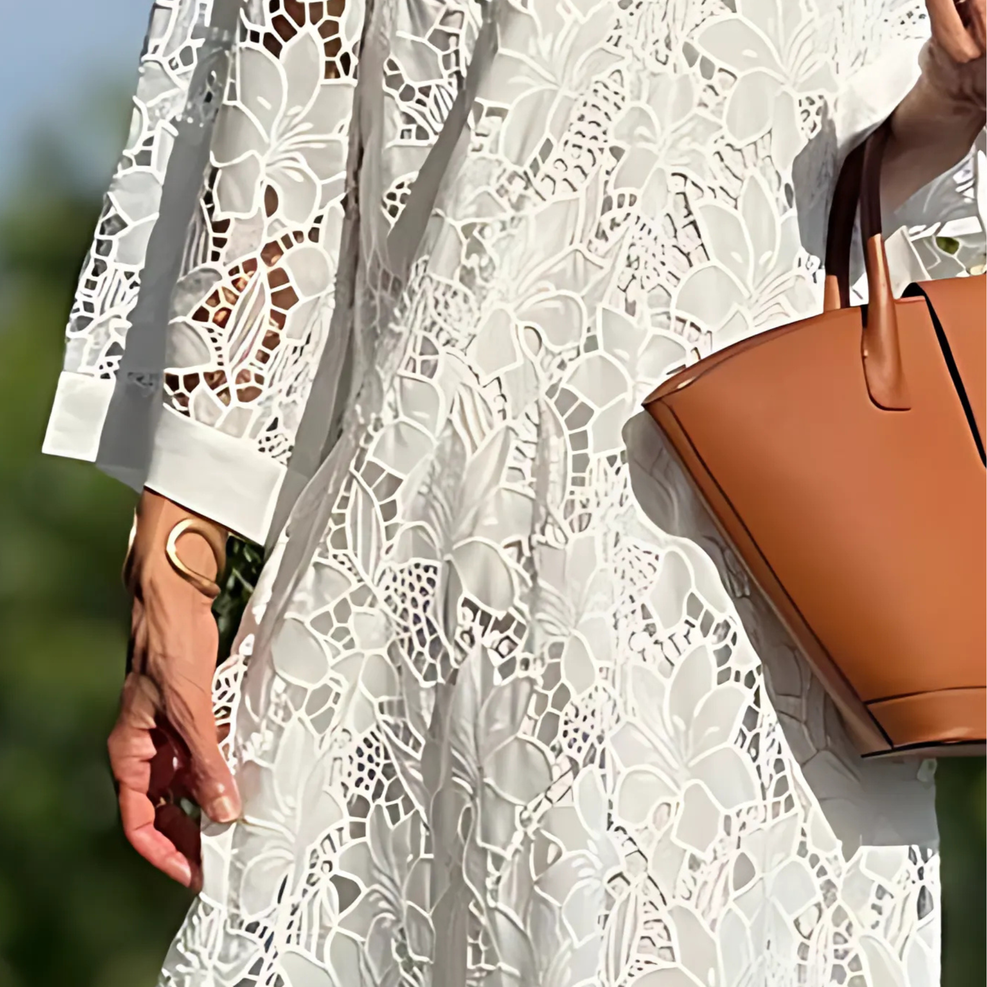  Dahlia Embroidered Midi Dress