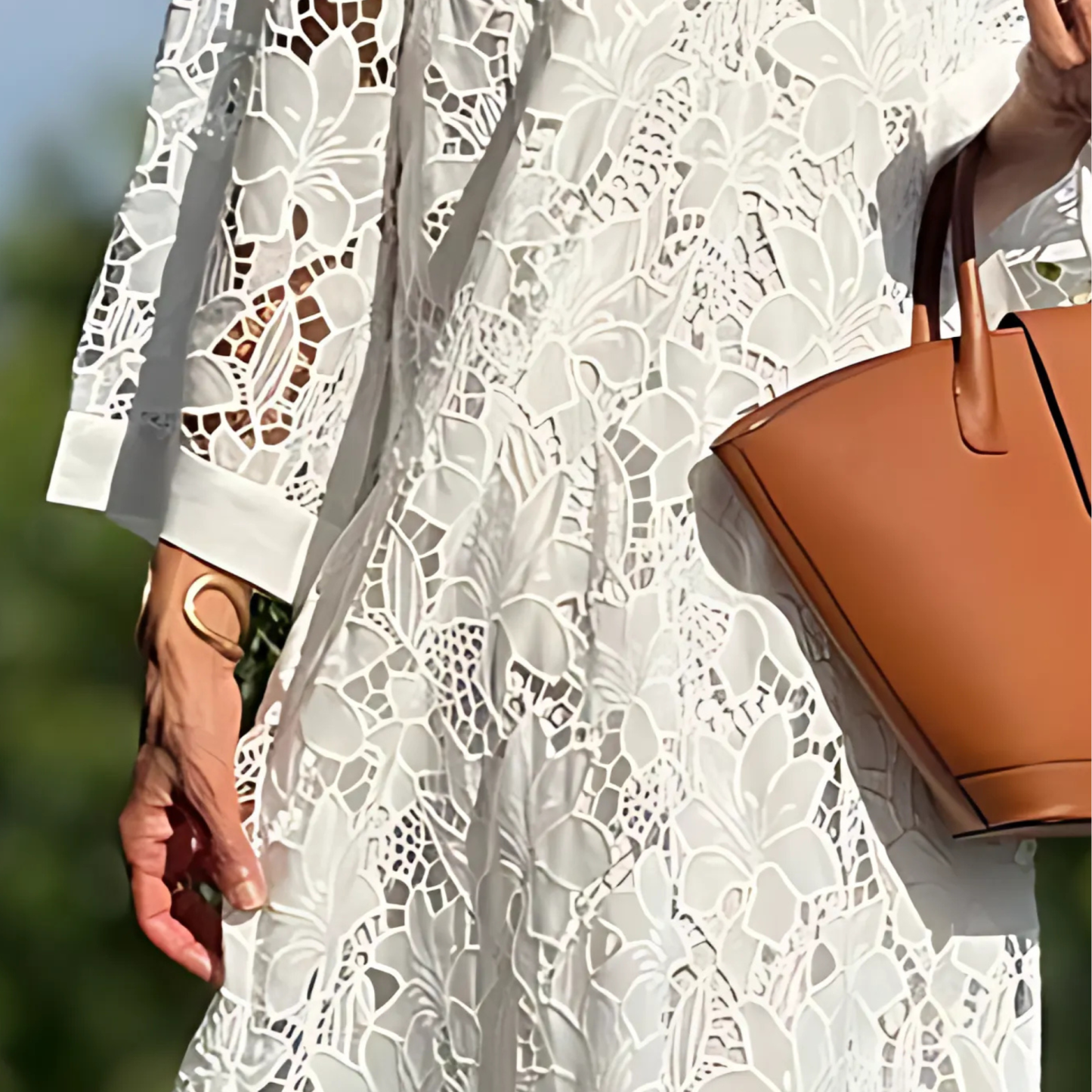  Dahlia Embroidered Midi Dress