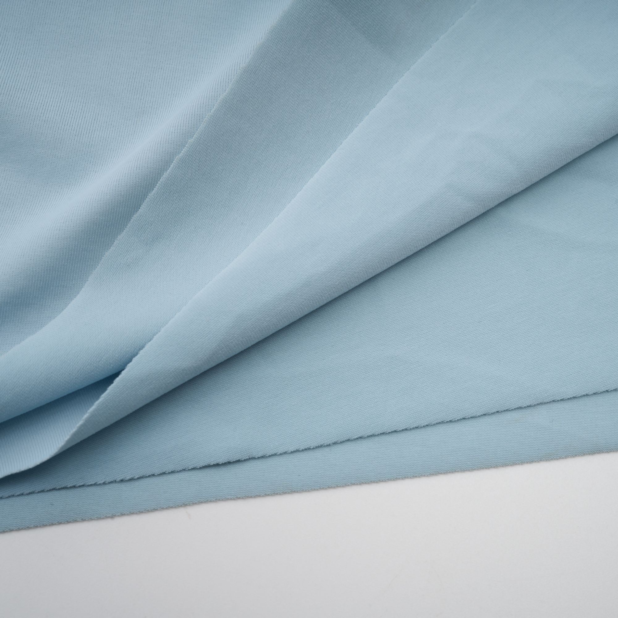 Catherine asymmetrical pleated maxi dress in Baby-blue