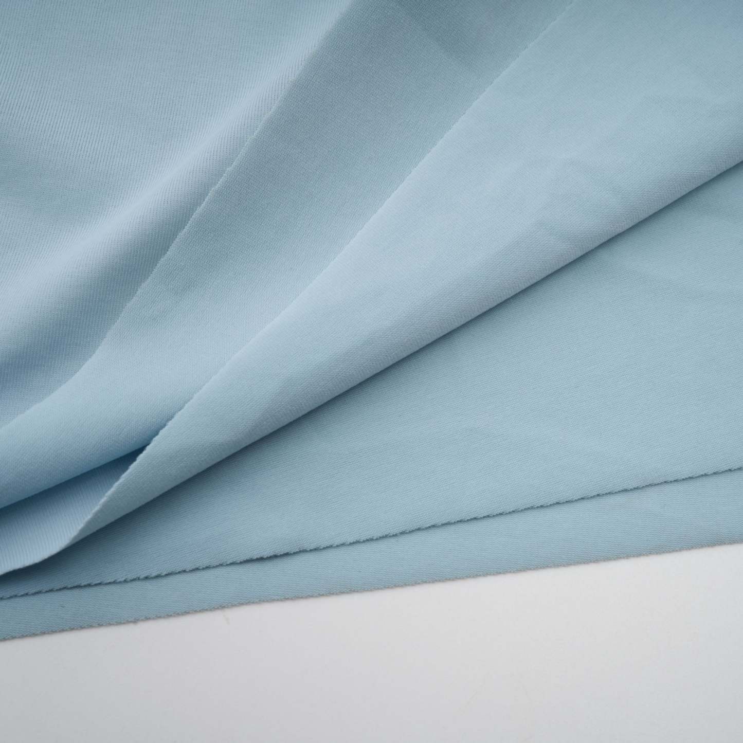 Catherine asymmetrical pleated maxi dress in Baby-blue