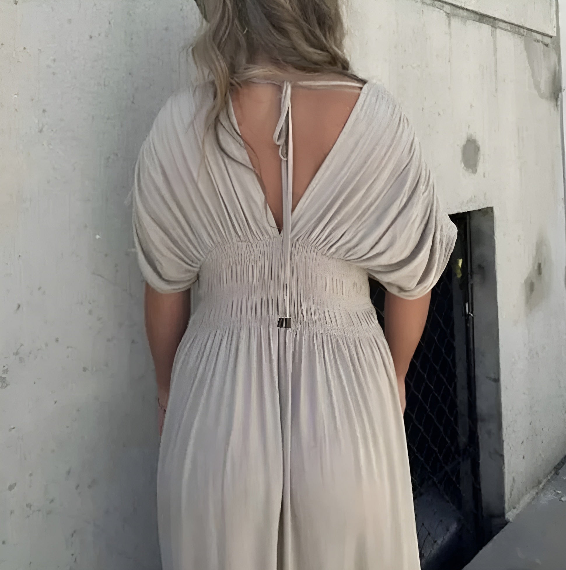  V-neck Maxi dress