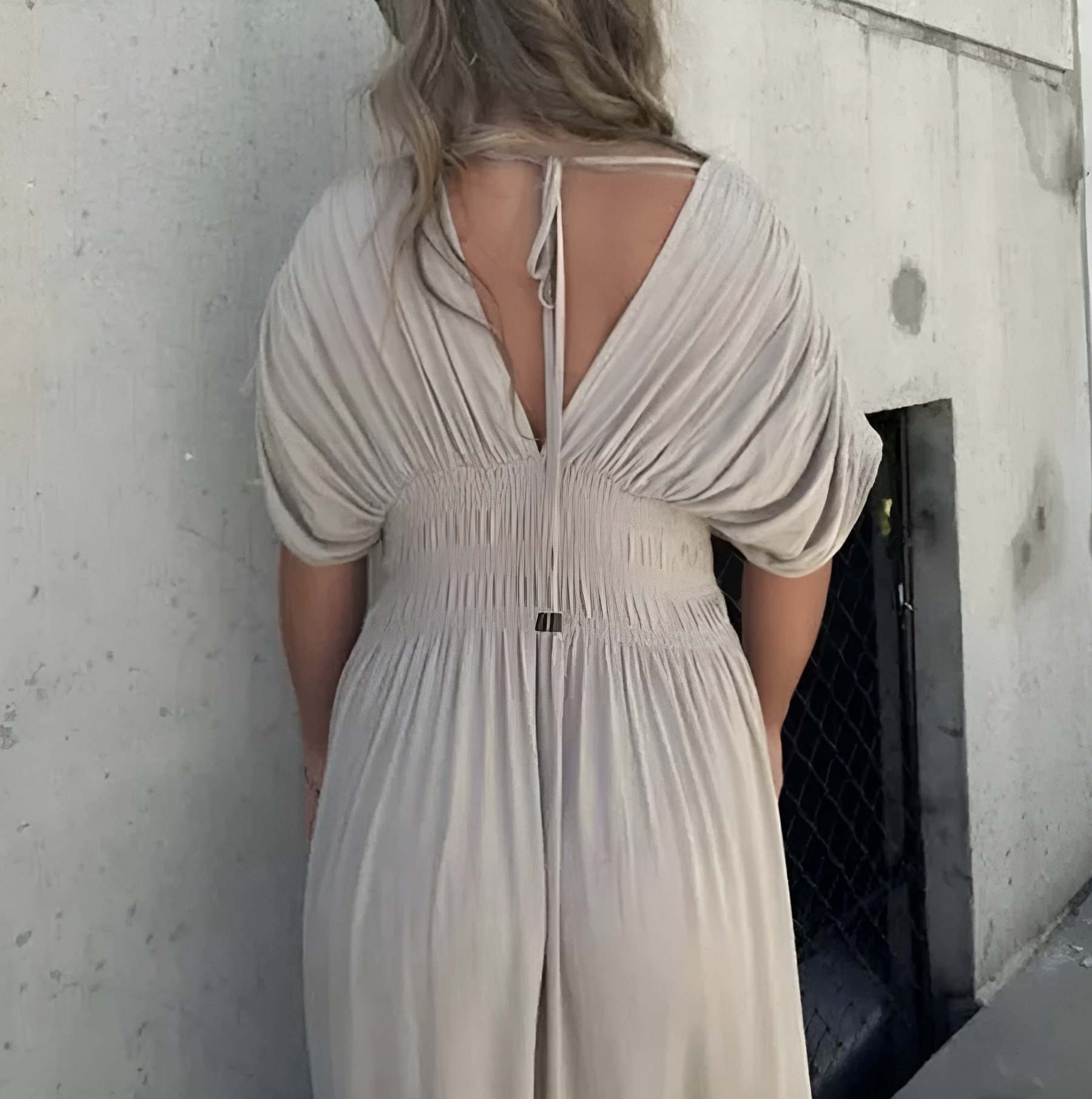  V-neck Maxi dress