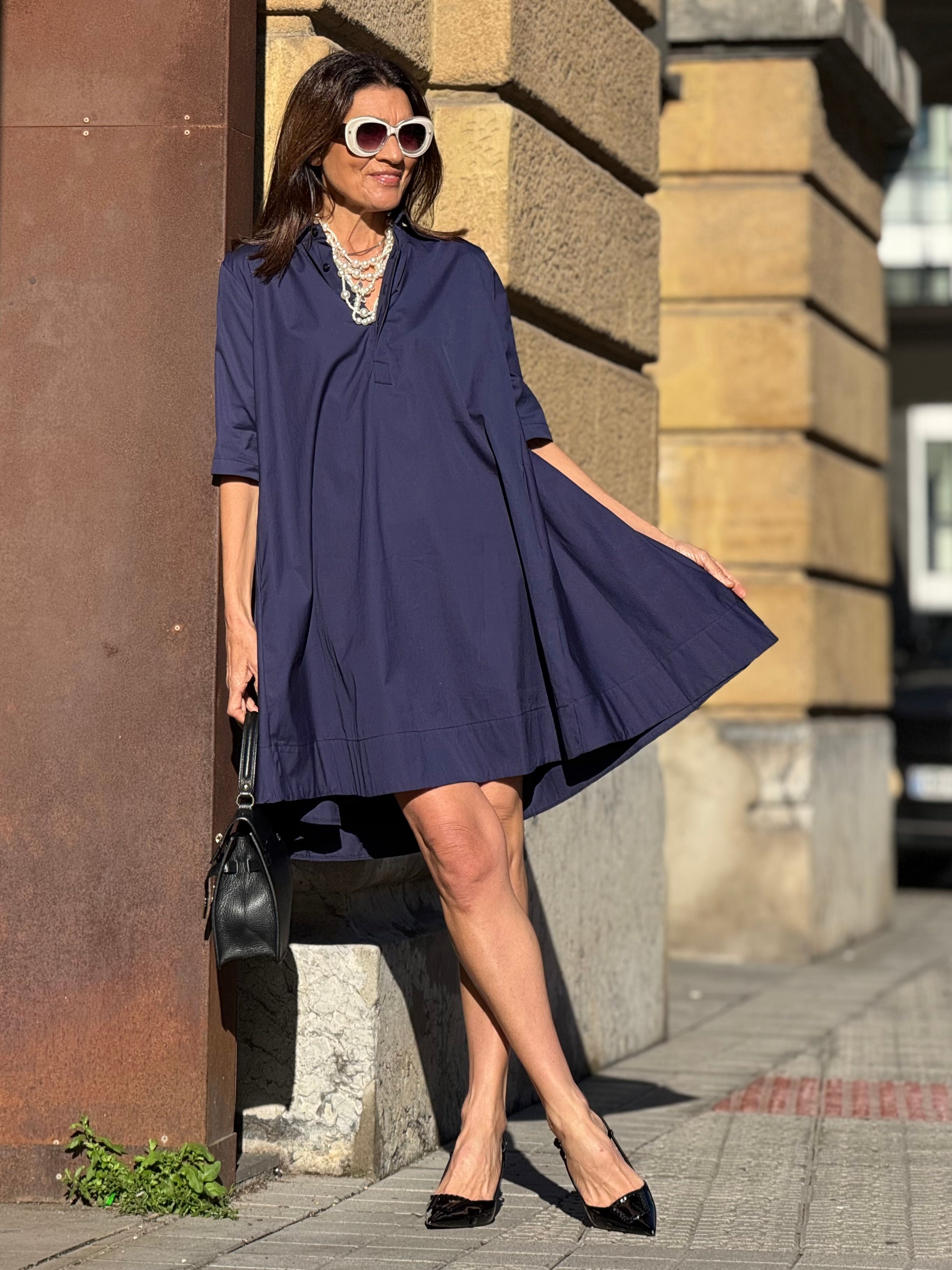 Dress Laetitia Navy