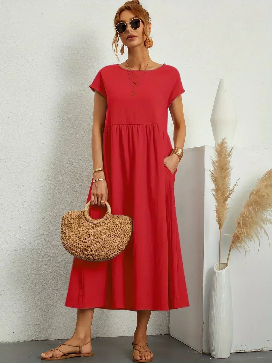 Summer Dress with Pockets