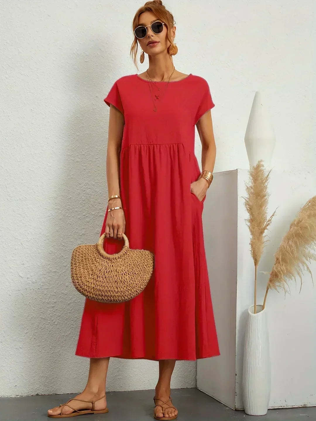 Summer Dress with Pockets
