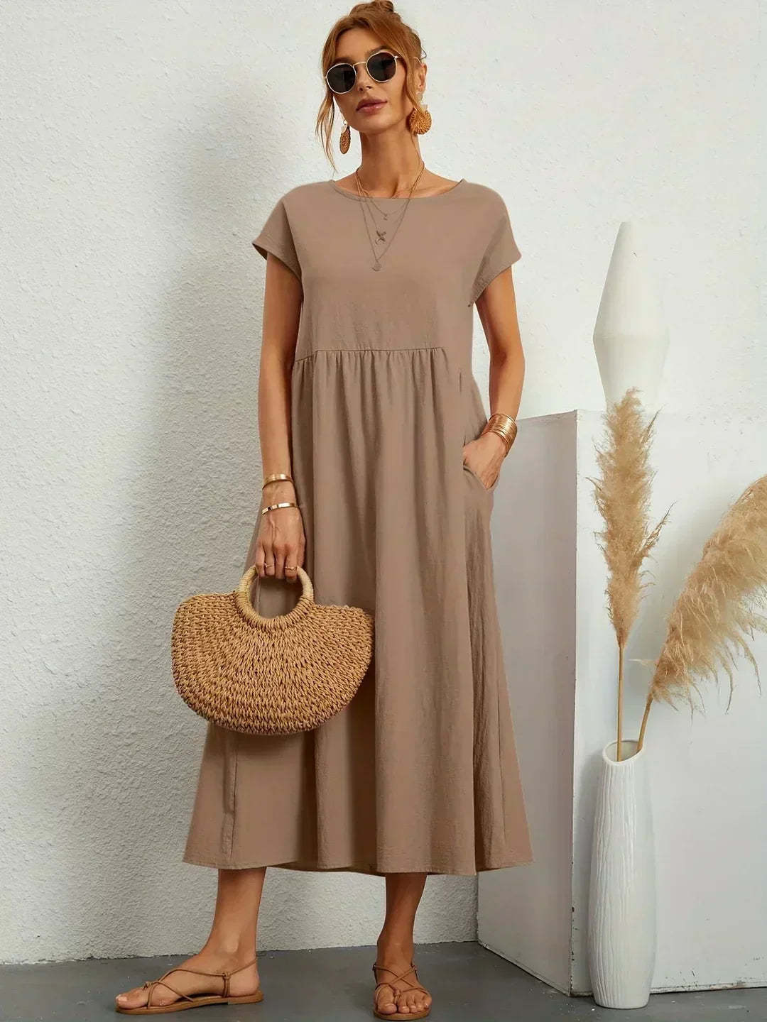 Summer Dress with Pockets