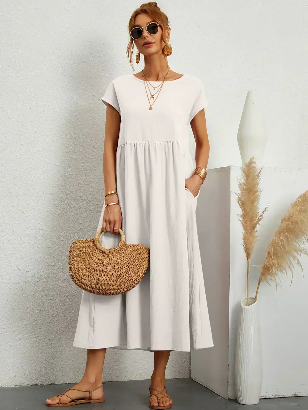 Summer Dress with Pockets