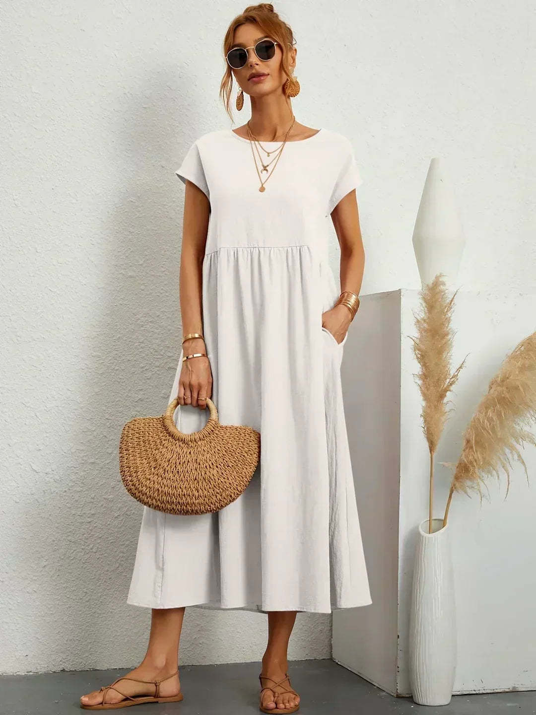 Summer Dress with Pockets