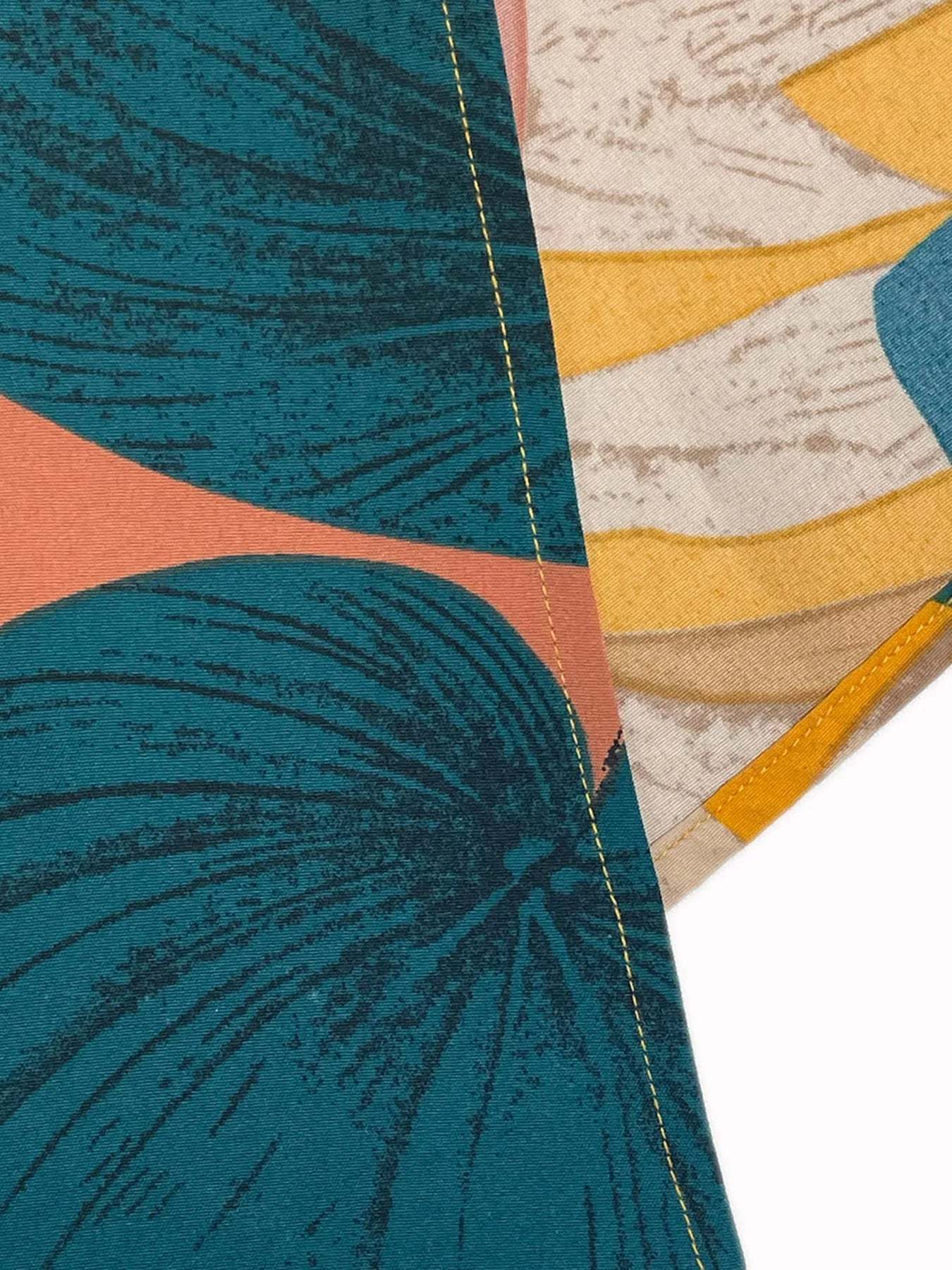  Leaf Print Wrap Maxi