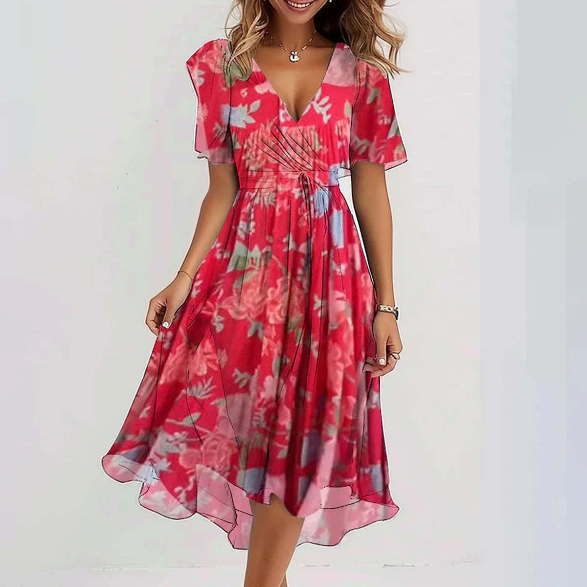 Chiffon Summer Dress