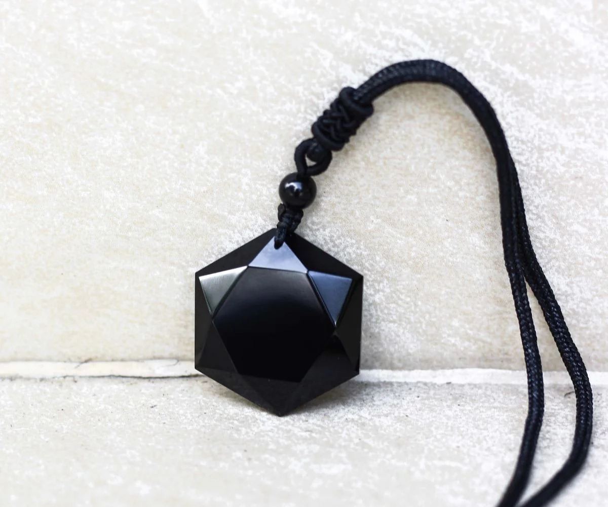 Premium Black Obsidian Talisman