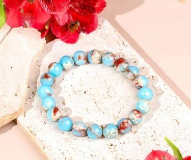Empath’s Shield - Aqua Terra Jasper Bracelet