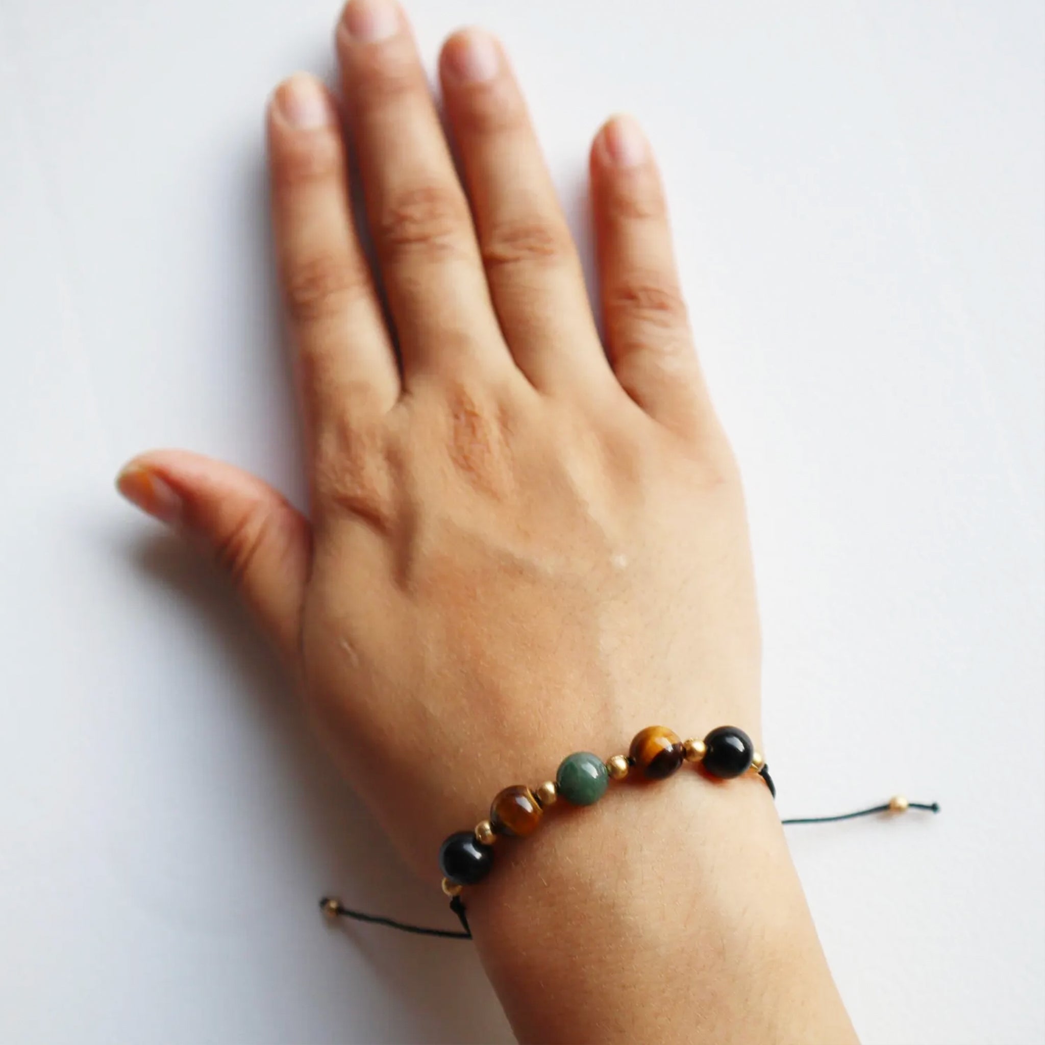 Courage and Strength Crystal Bracelet