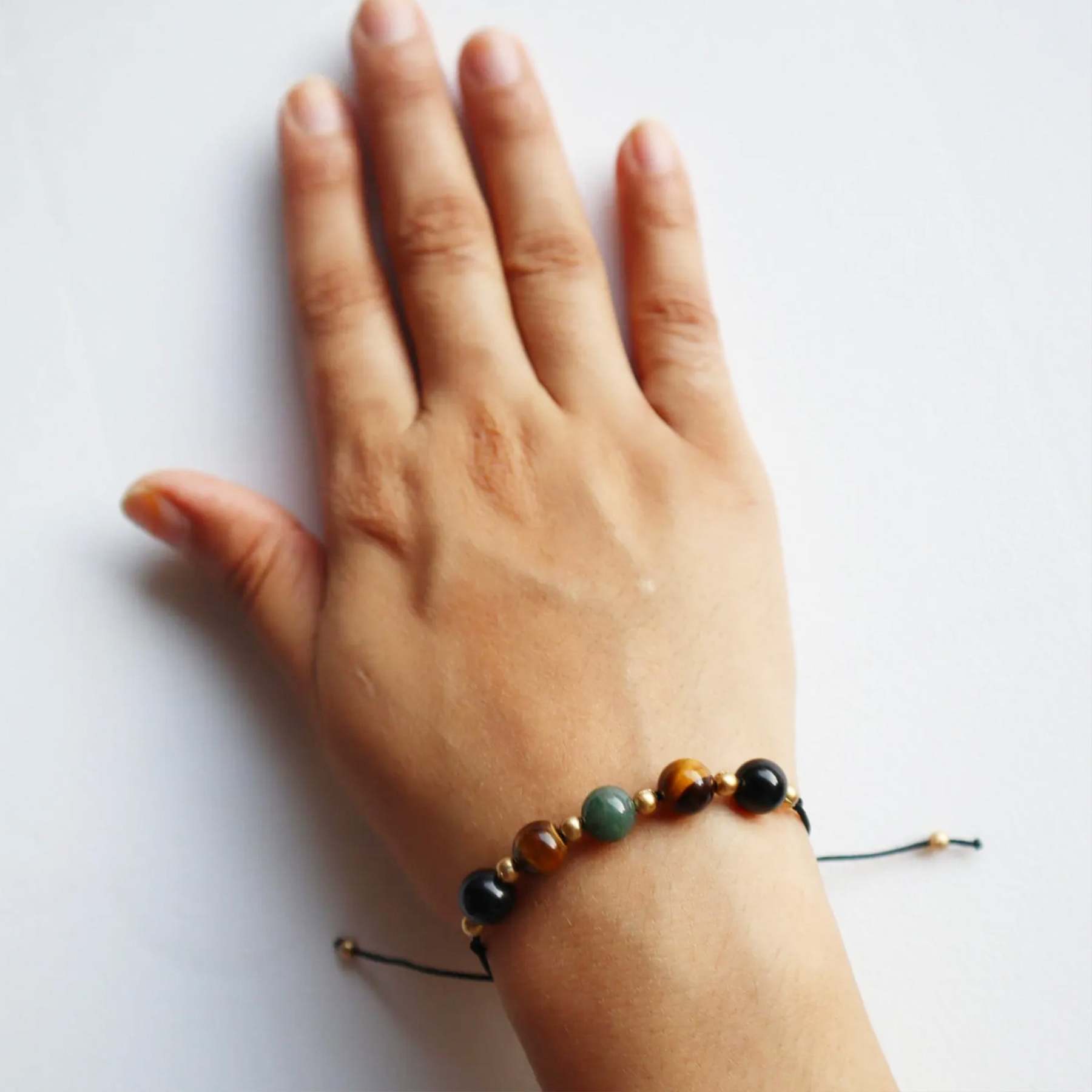 Courage and Strength Crystal Bracelet