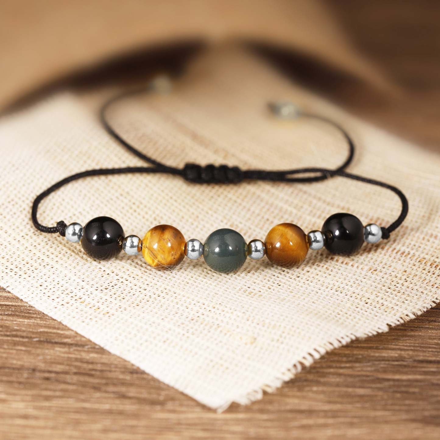 Courage and Strength Crystal Bracelet