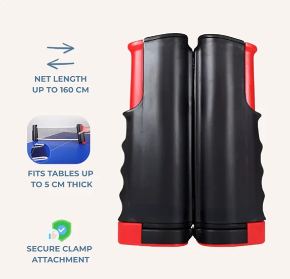 Portable Table Tennis Set