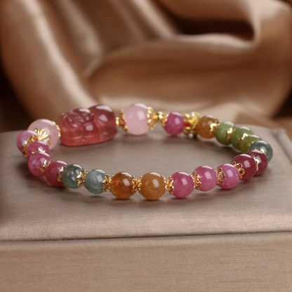 Tourmaline PIXIU Love Bracelet