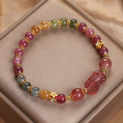 Tourmaline PIXIU Love Bracelet