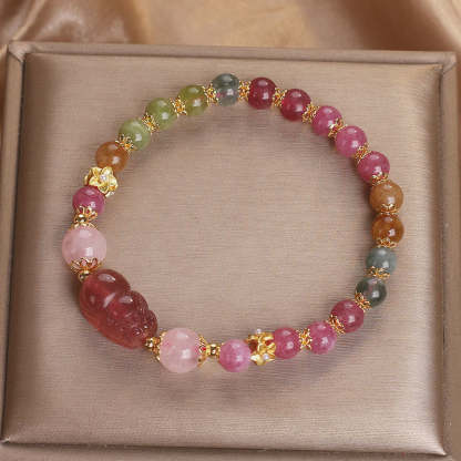 Tourmaline PIXIU Love Bracelet
