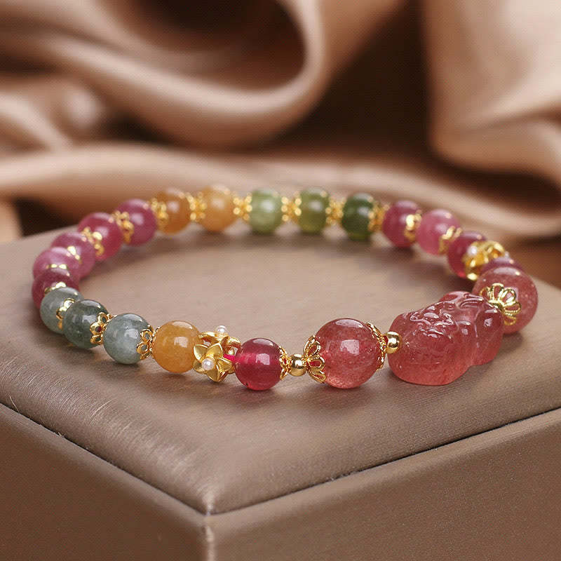 Tourmaline PIXIU Love Bracelet