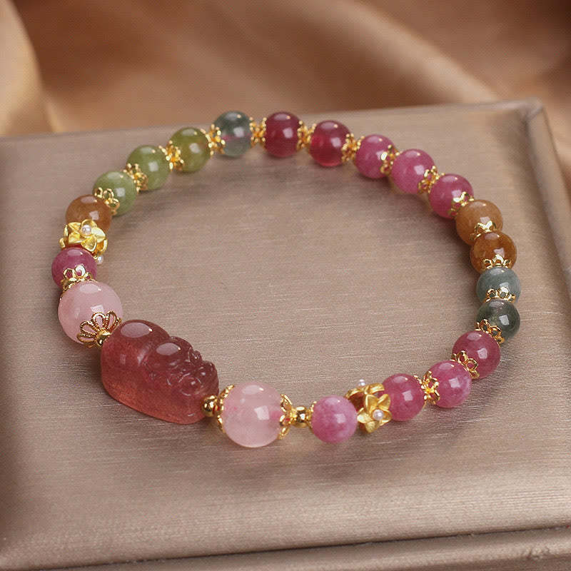 Tourmaline PIXIU Love Bracelet