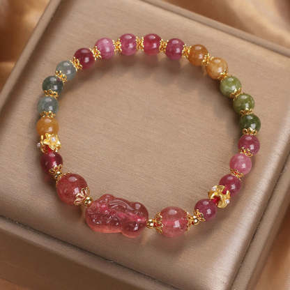 Tourmaline PIXIU Love Bracelet
