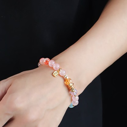 Various Crystal Snake Lucky Bracelet