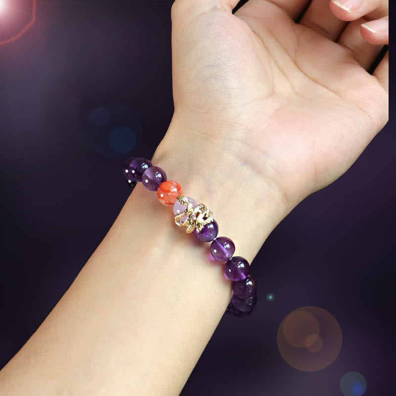 Various Crystal Snake Lucky Bracelet