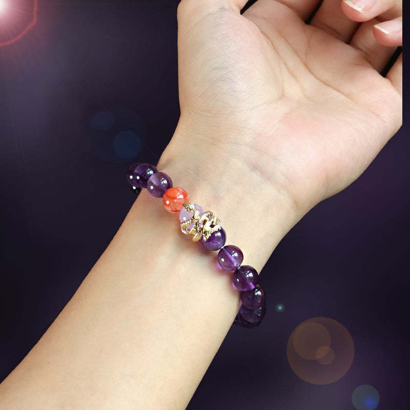 Various Crystal Snake Lucky Bracelet