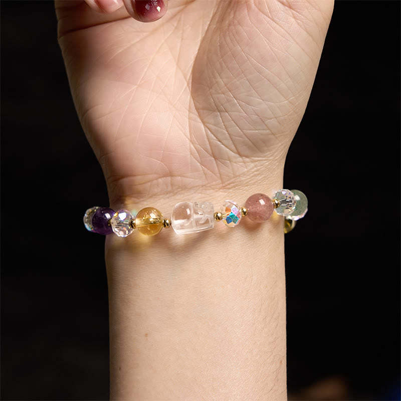 PiXiu Crystal Luck Bracelet