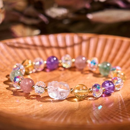 PiXiu Crystal Luck Bracelet