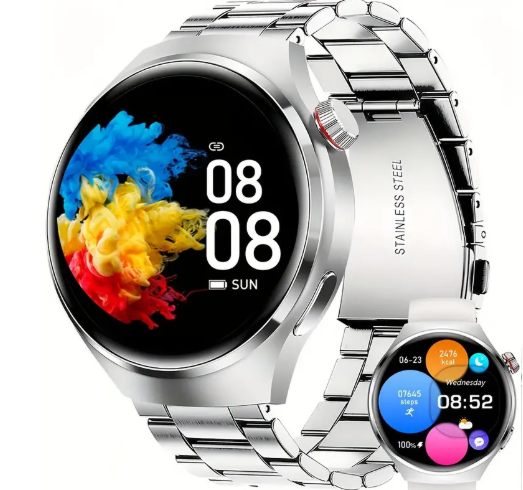 🔥【24-hour health check】Steel Band Watch4 Pro⌚