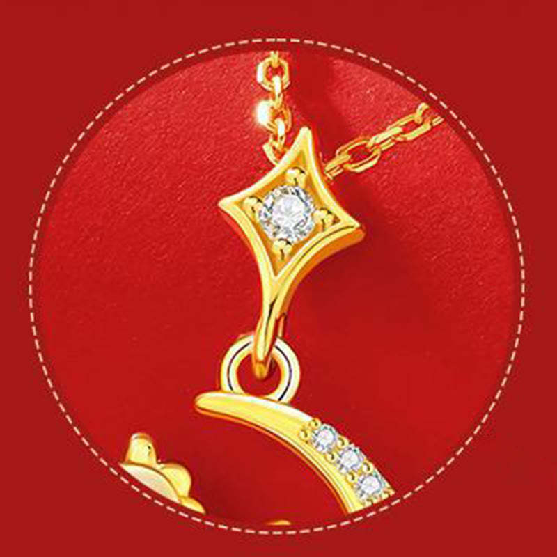 Year Of The Horse 925 Sterling Silver Necklace