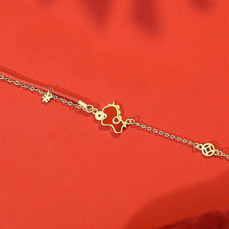 925 Sterling Silver Year Of The Horse Necklace