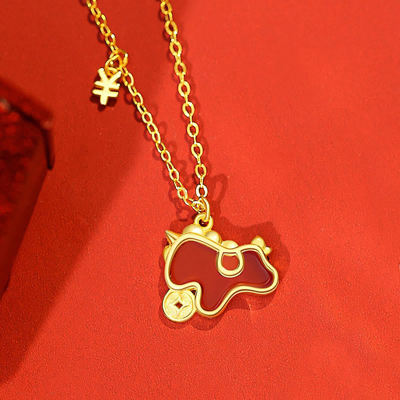 925 Sterling Silver Year Of The Horse Necklace