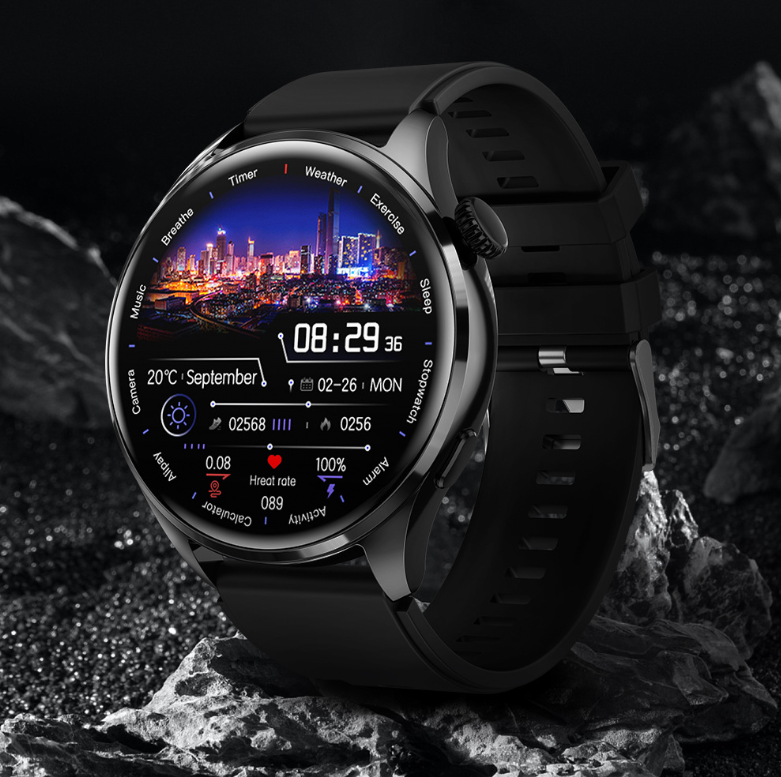 🔥【24-hour health check】Steel Band Watch4 Pro⌚