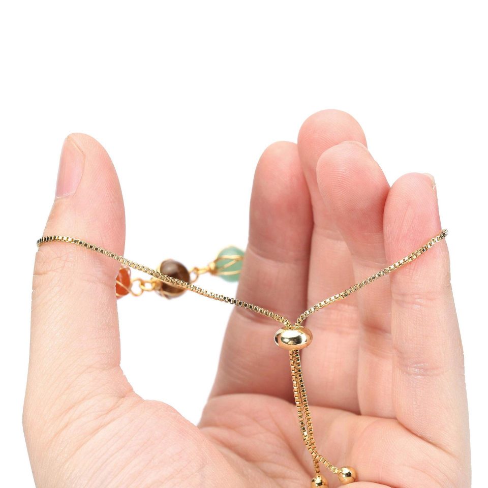 7 Chakra Gems Bracelet