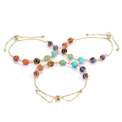 7 Chakra Gems Bracelet