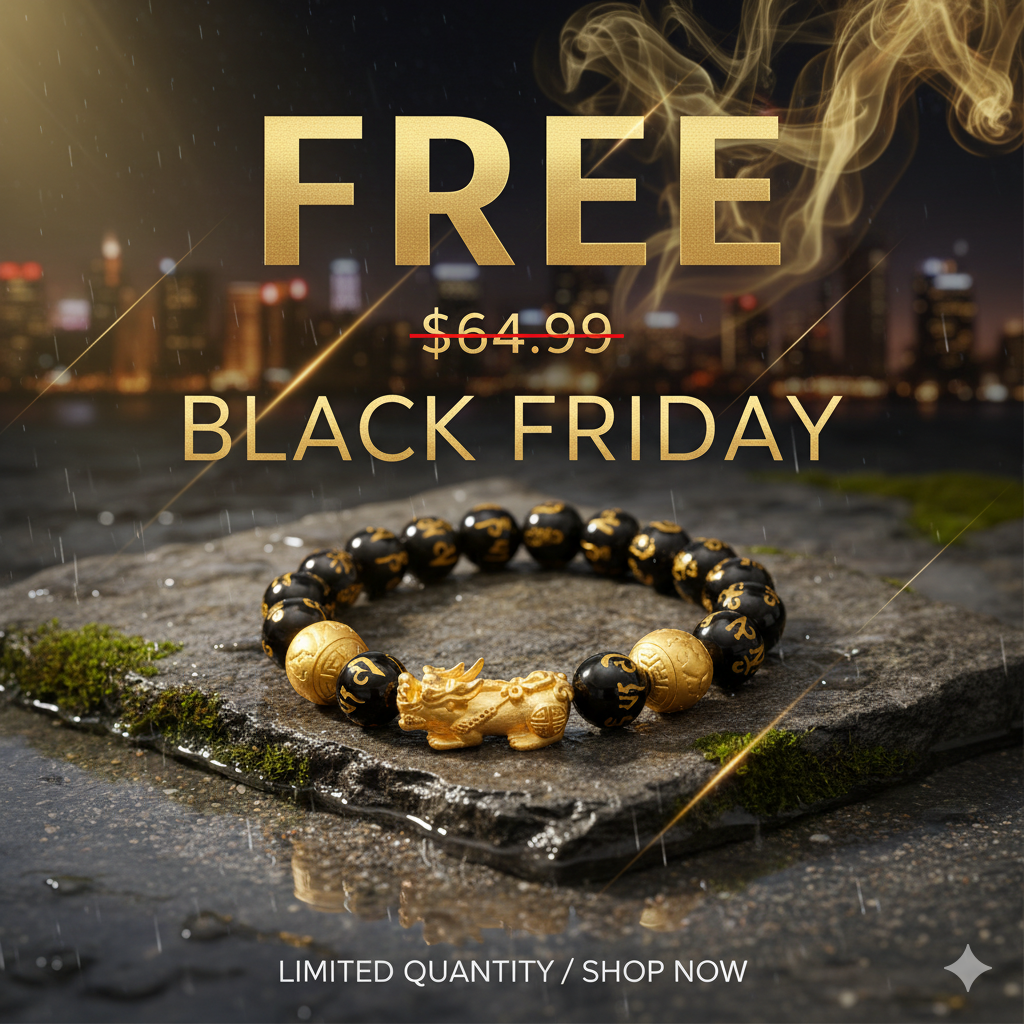 FREE Today: Attract Wealth PiXiu Bracelet