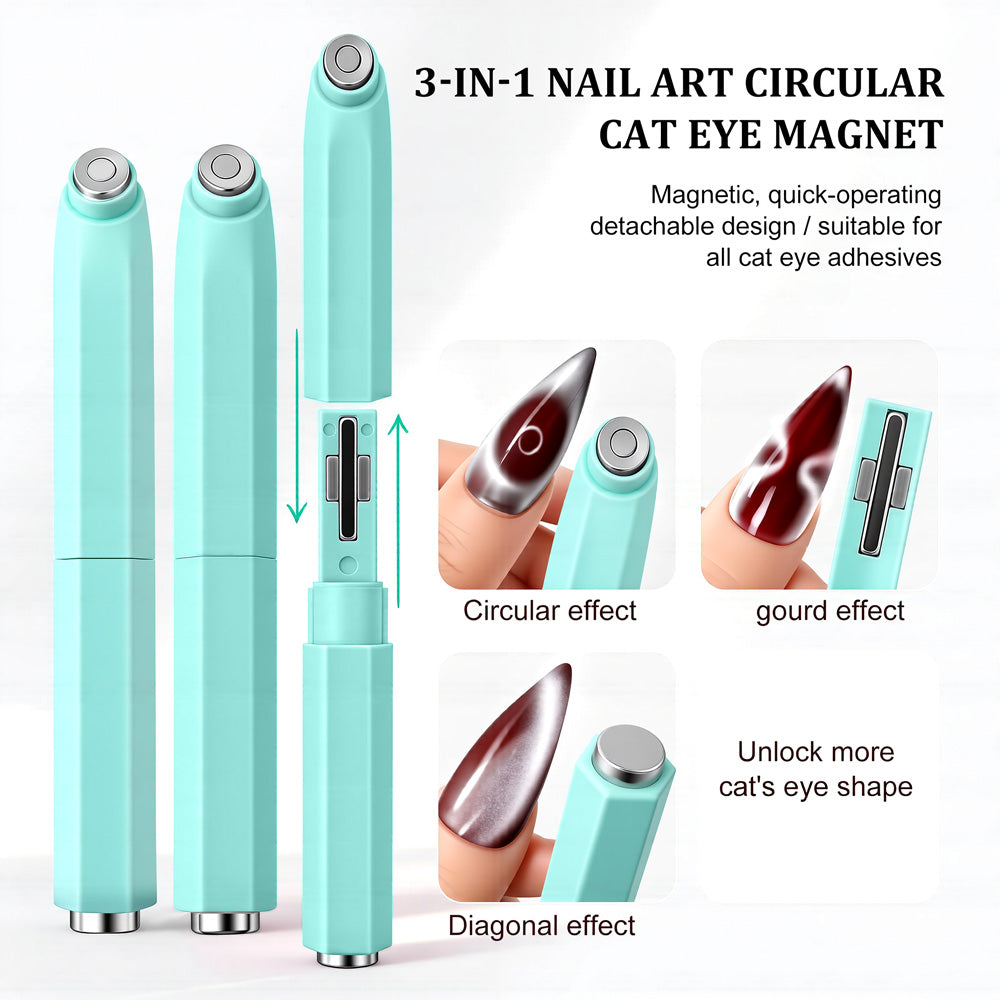 3-in-1 Ring Cat Eye Magnet