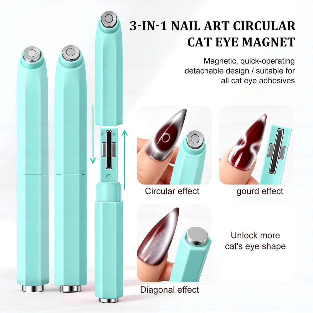 3-in-1 Ring Cat Eye Magnet