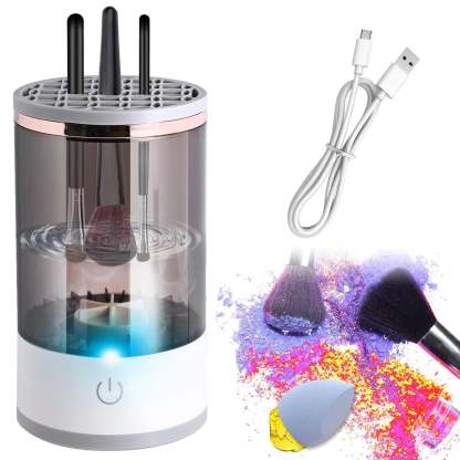Automatic Makeup Brush Cleaner