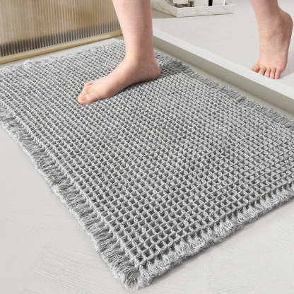 QuickDry Waffle Bath Mat - Limited Time Offer