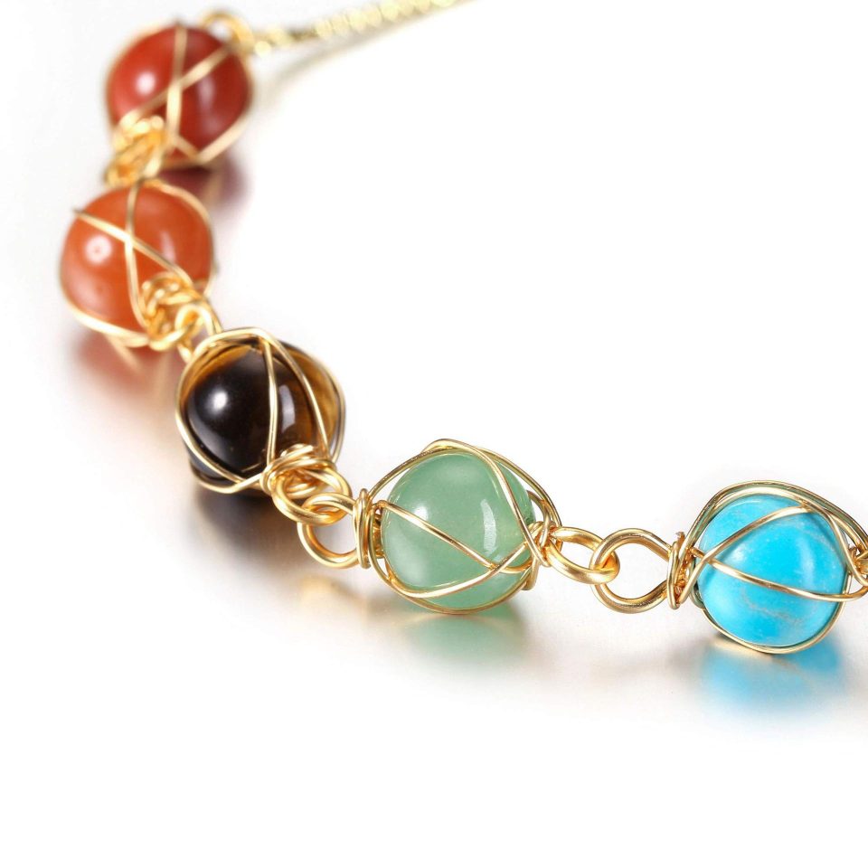 7 Chakra Gems Bracelet