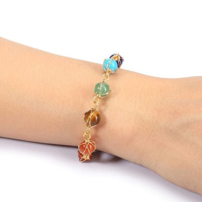 7 Chakra Gems Bracelet