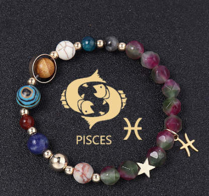 Handcrafted Zodiac Gemstone Balance Bracelet for Women