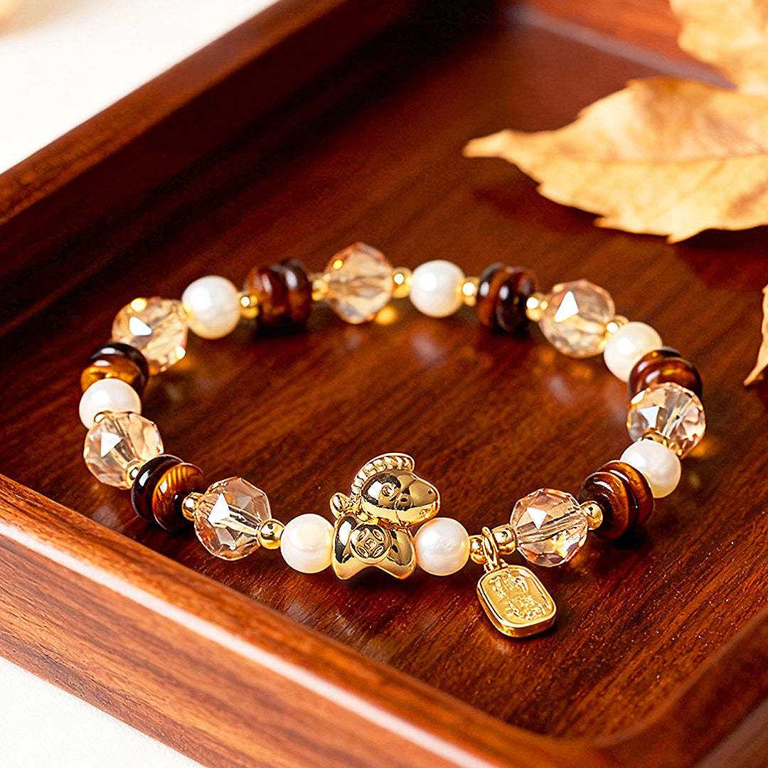  Lucky charm bracelet for those born in the Year of the Horse 